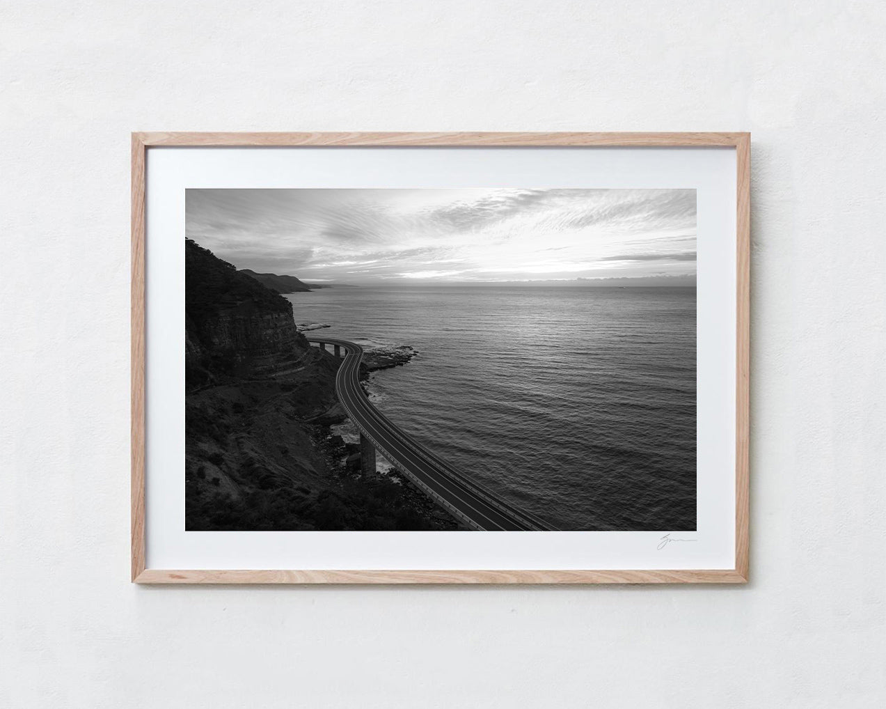 Sea Cliff B&W
