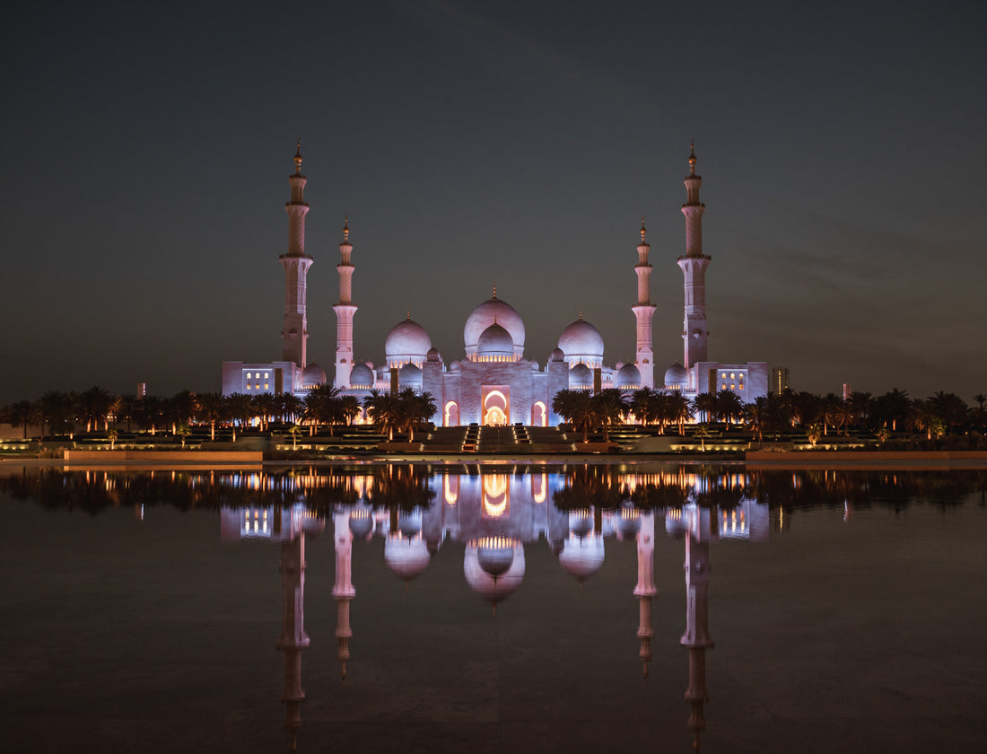 Photography at the Sheikh Zayed Grand Mosque