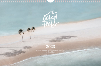 2023 Ocean Feels A3 Wall Calendar