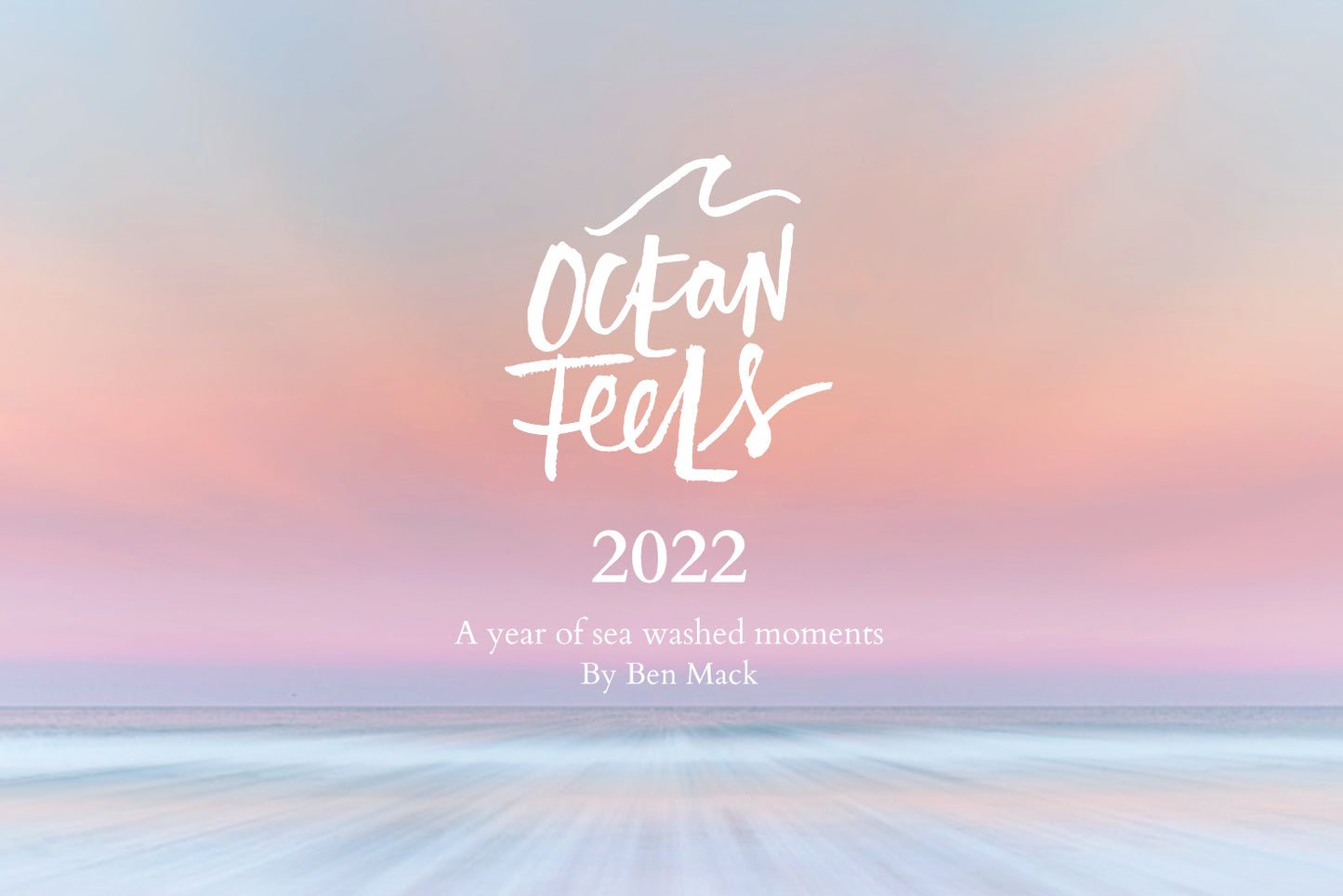 2022 Ocean Feels A3 Wall Calendar